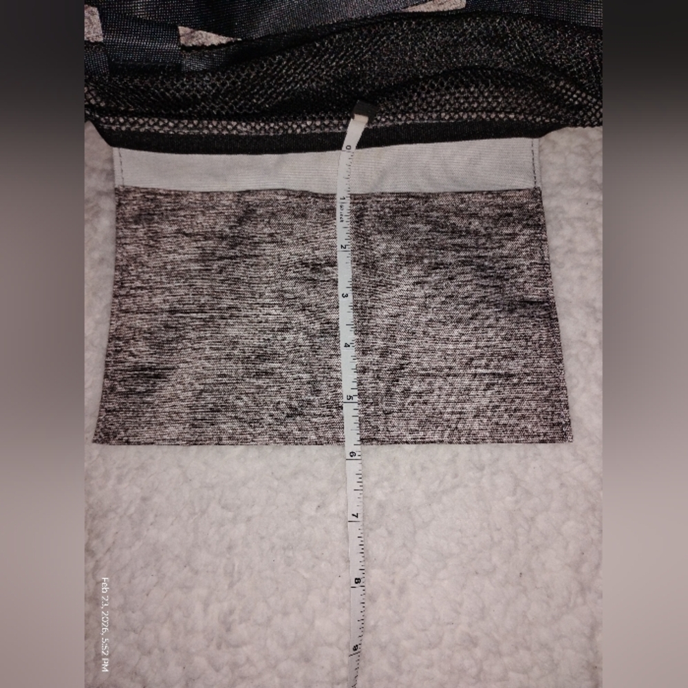 "PINK" VICTORIA'S SECRET GRAY AND BLACK MEDIUM TOTE BAG - Picture 10 of 10